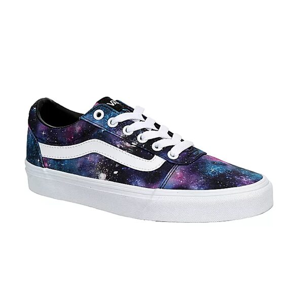 NWT Vans Ward Galaxy Sneakers, Stylish Skate-Inspired Shoes - Unisex Size 8 - Picture 1 of 7